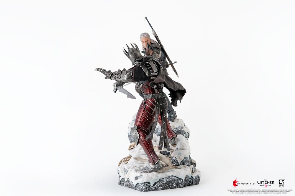 The Witcher 3: Wild Hunt statuette 1/6 Diorama Geralt vs Eredin 50 cm