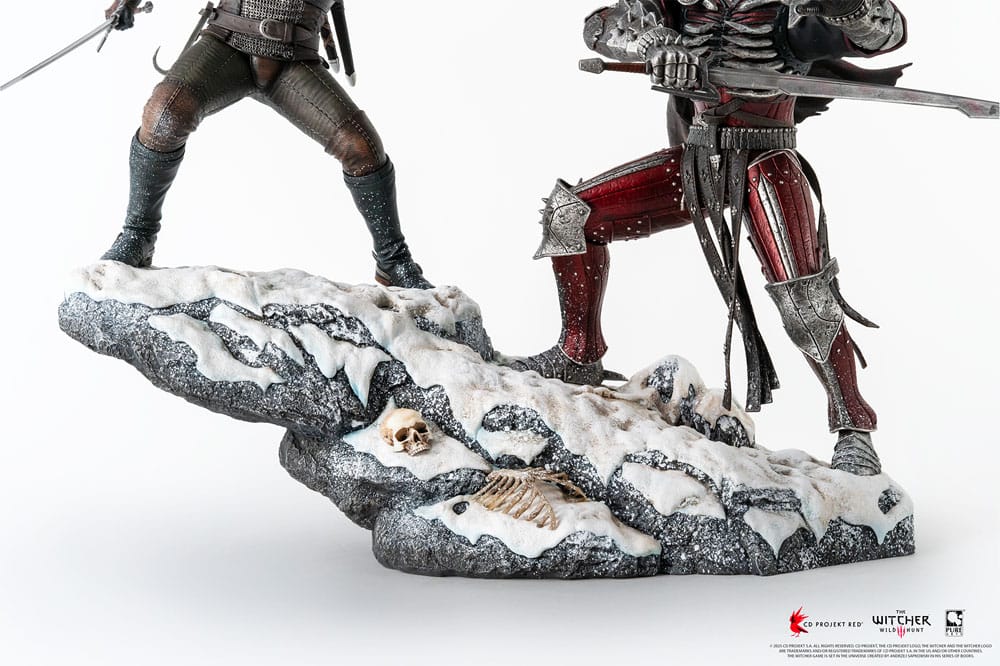 The Witcher 3: Wild Hunt statuette 1/6 Diorama Geralt vs Eredin 50 cm