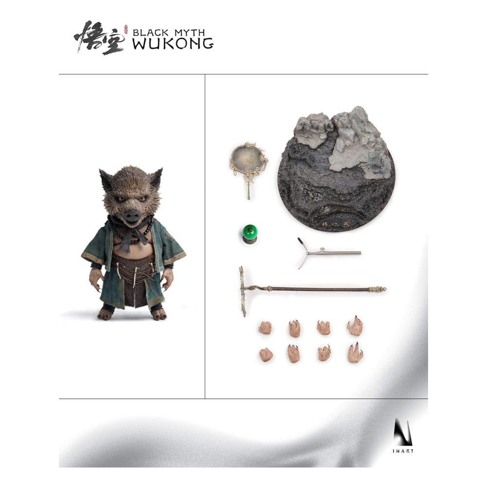 Black Myth: Wukong figurine 1/6 Wukong Zhu Bajie 24 cm