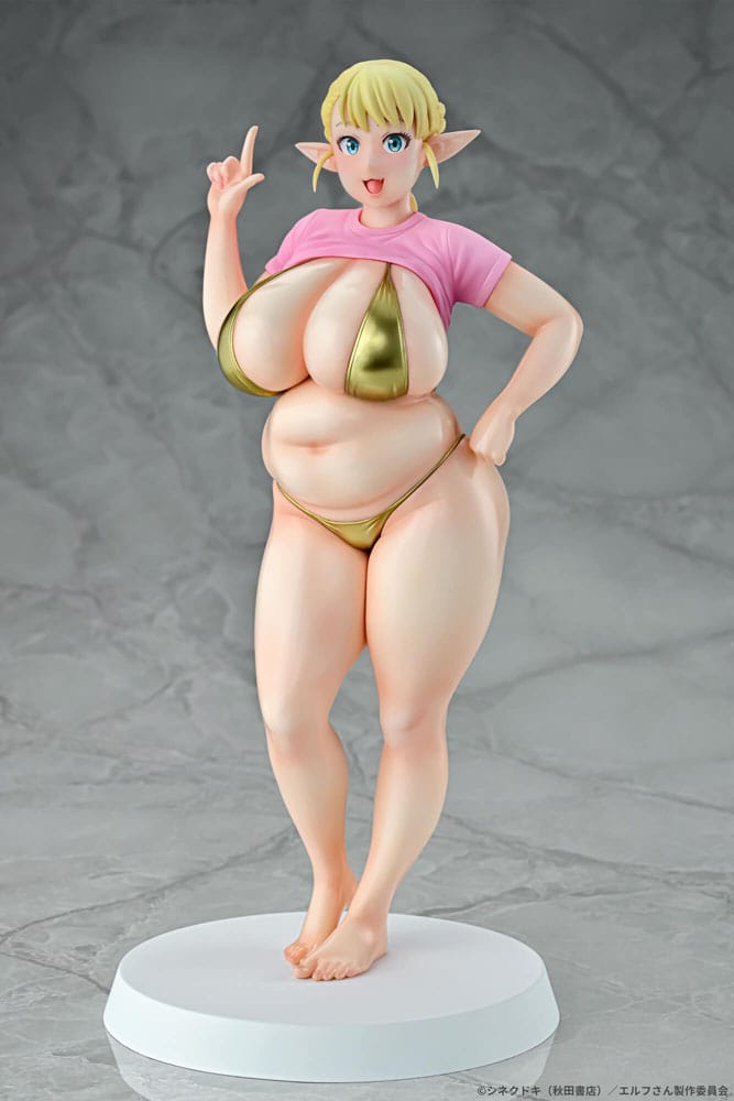 Statuette PVC 1/7 Plus-Sized Elf Elfuda Gold Ver. 26 cm