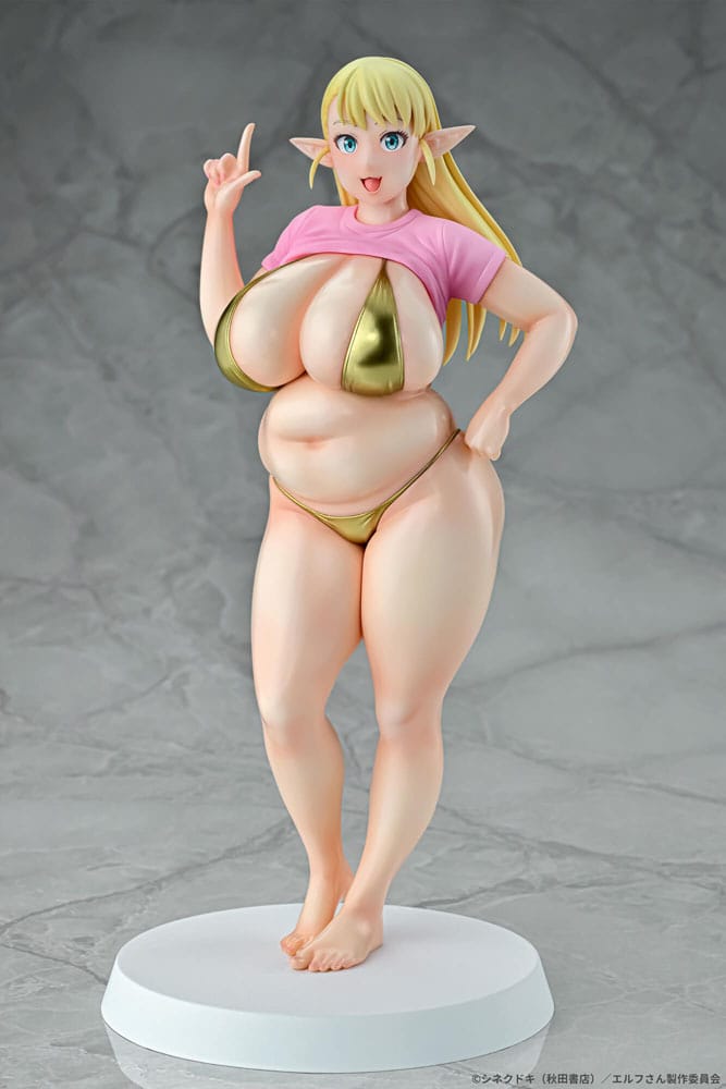 Statuette PVC 1/7 Plus-Sized Elf Elfuda Gold Ver. 26 cm