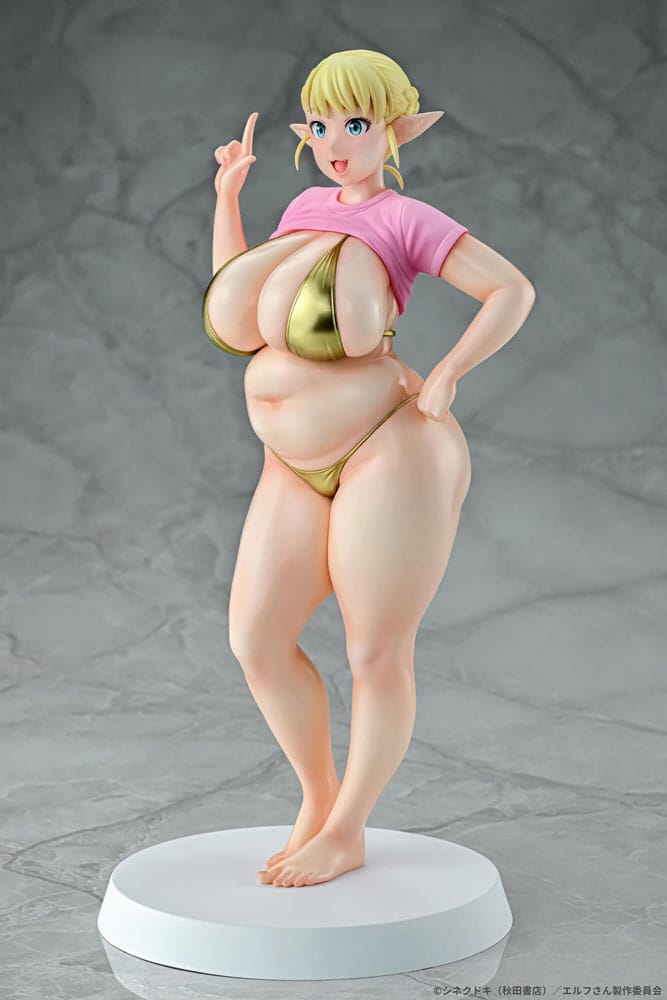 Statuette PVC 1/7 Plus-Sized Elf Elfuda Gold Ver. 26 cm