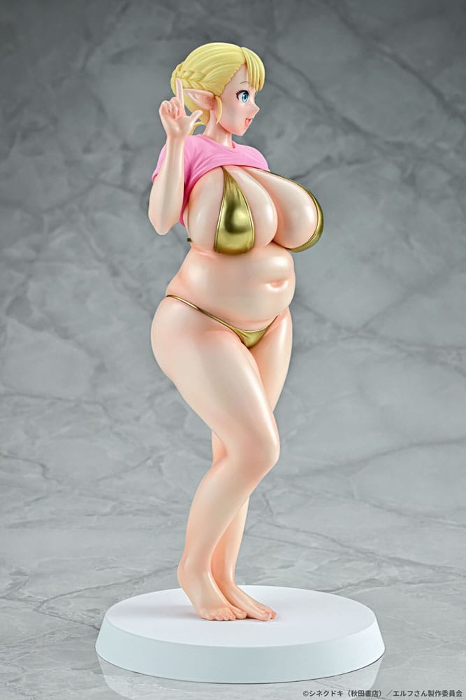 Statuette PVC 1/7 Plus-Sized Elf Elfuda Gold Ver. 26 cm
