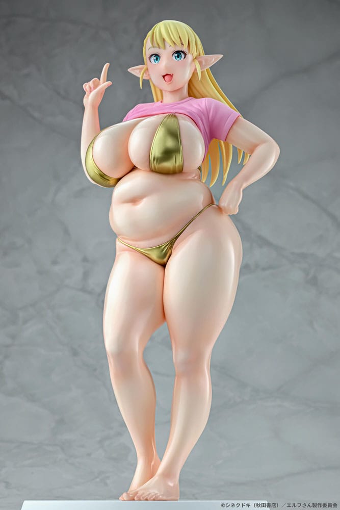 Statuette PVC 1/7 Plus-Sized Elf Elfuda Gold Ver. 26 cm