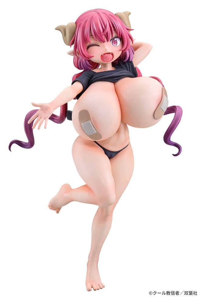 Miss Kobayashi's Dragon Maid figurine PVC 1/5 IRURU Band-Aid Style 27 cm