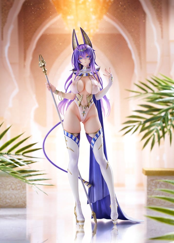 Original Character figurine PVC 1/7 DISH Original Priestess Space Shibuna 28 cm