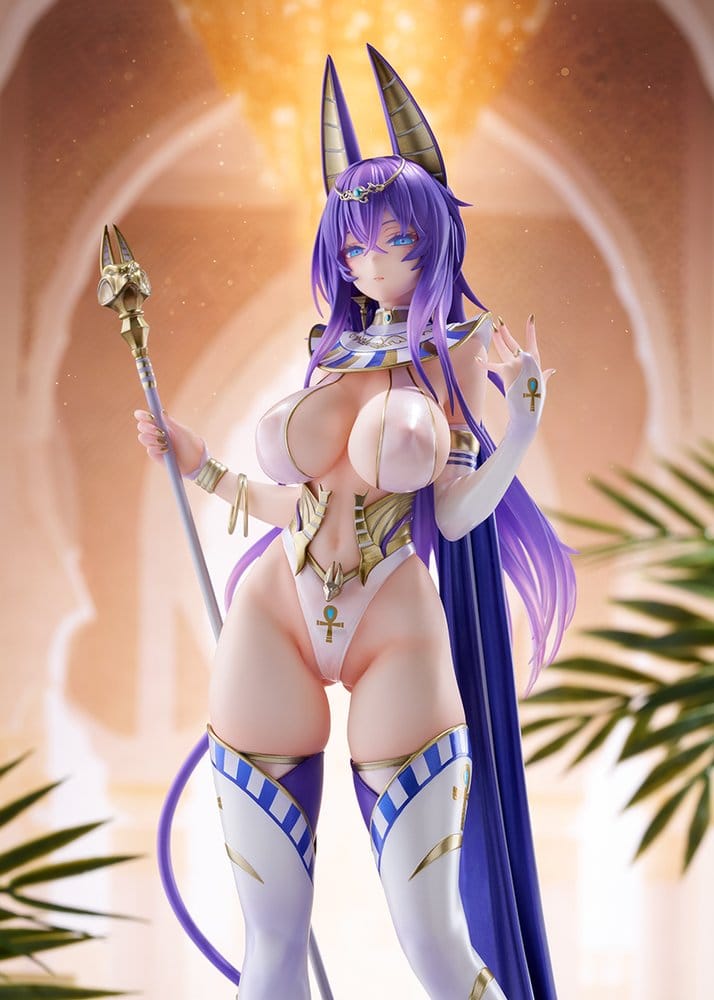 Original Character figurine PVC 1/7 DISH Original Priestess Space Shibuna 28 cm