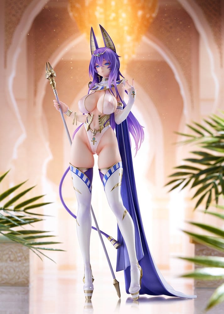 Original Character figurine PVC 1/7 DISH Original Priestess Space Shibuna 28 cm