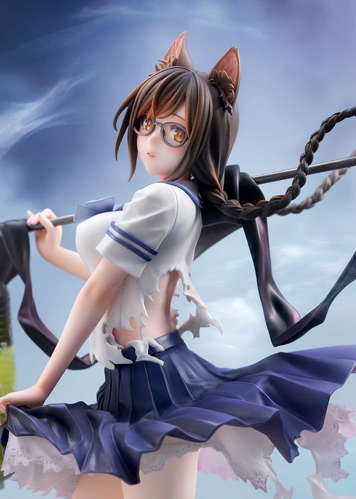 Comics Bakemonogatari figurine PVC 1/7 Tsubasa Hanekawa 26 cm