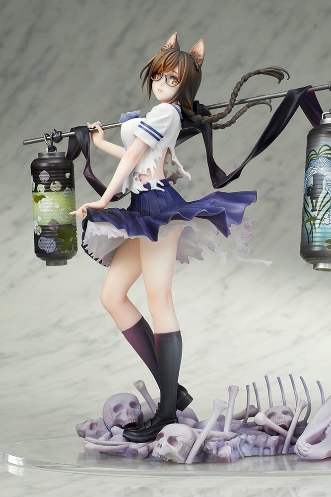 Comics Bakemonogatari figurine PVC 1/7 Tsubasa Hanekawa 26 cm