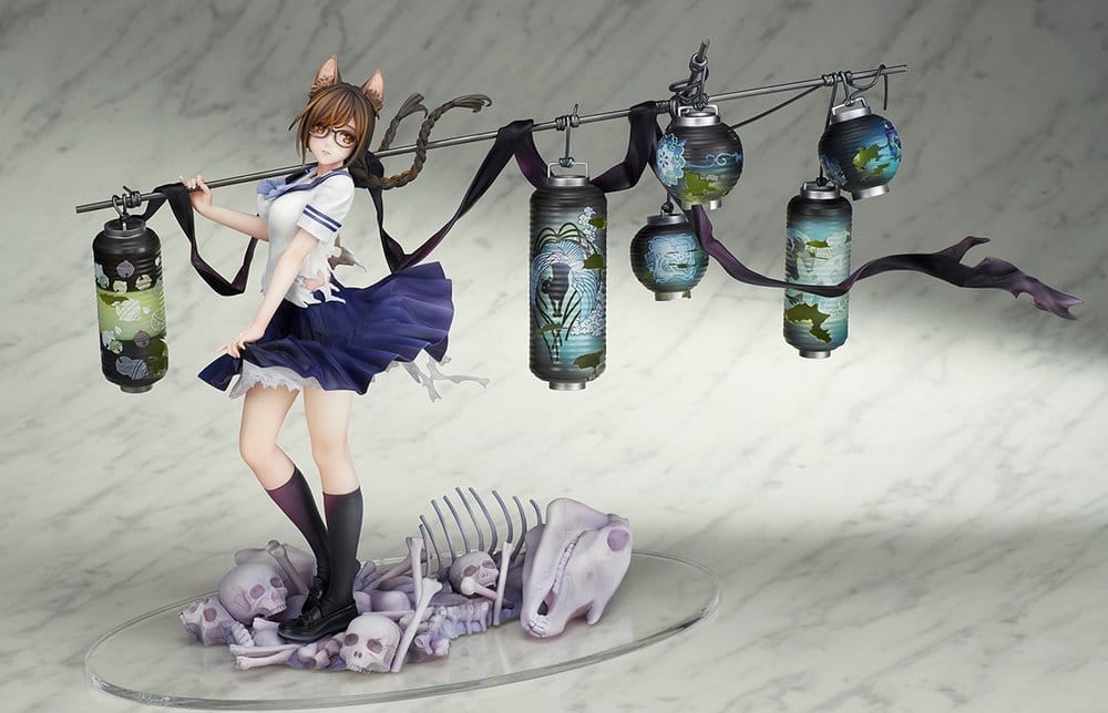 Comics Bakemonogatari figurine PVC 1/7 Tsubasa Hanekawa 26 cm