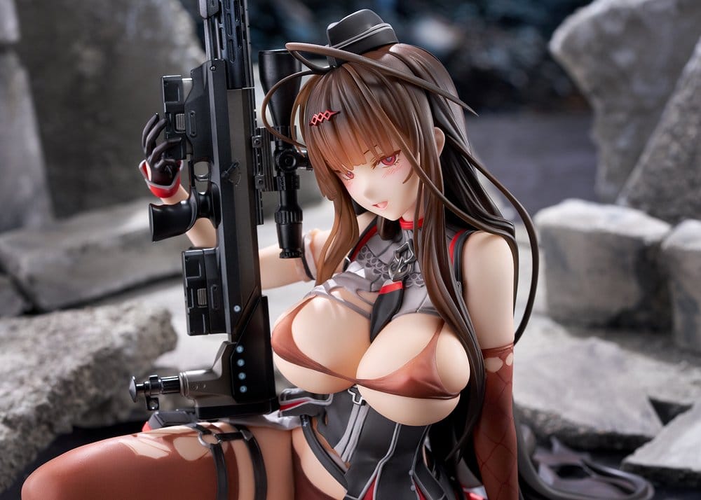 Girls' Frontline figurine PVC 1/7 Gd DSR-50 Heavy Damage Ver. 24 cm