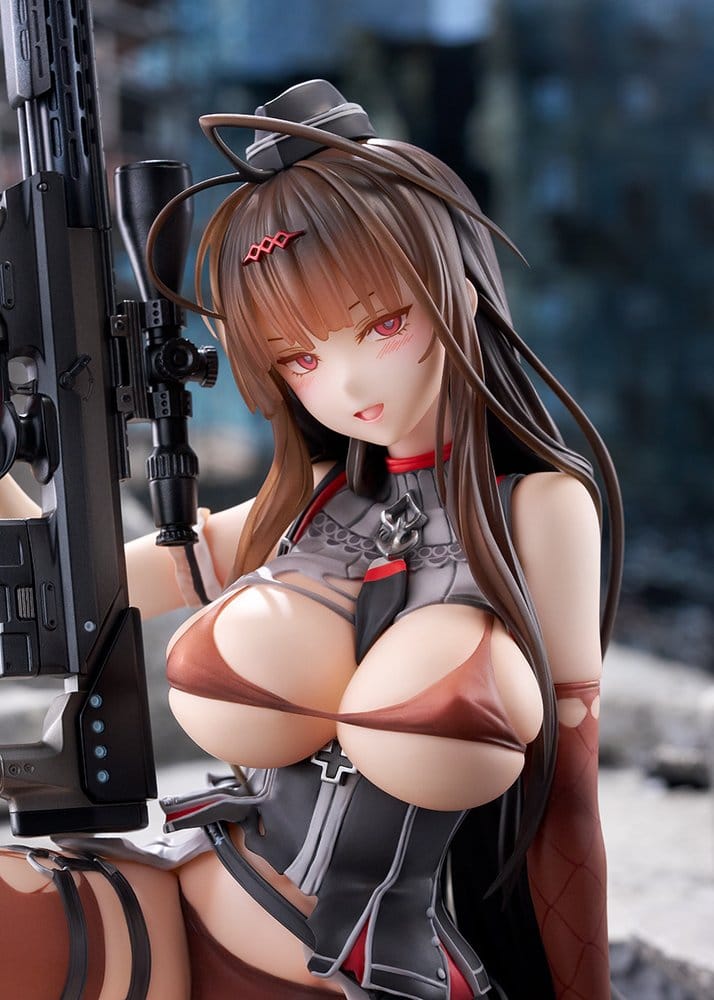 Girls' Frontline figurine PVC 1/7 Gd DSR-50 Heavy Damage Ver. 24 cm