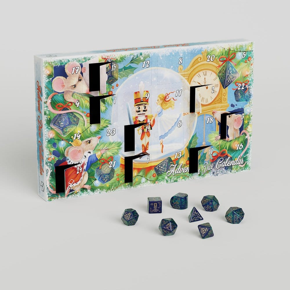 Calendrier de l'Avent de dés Nutcracker