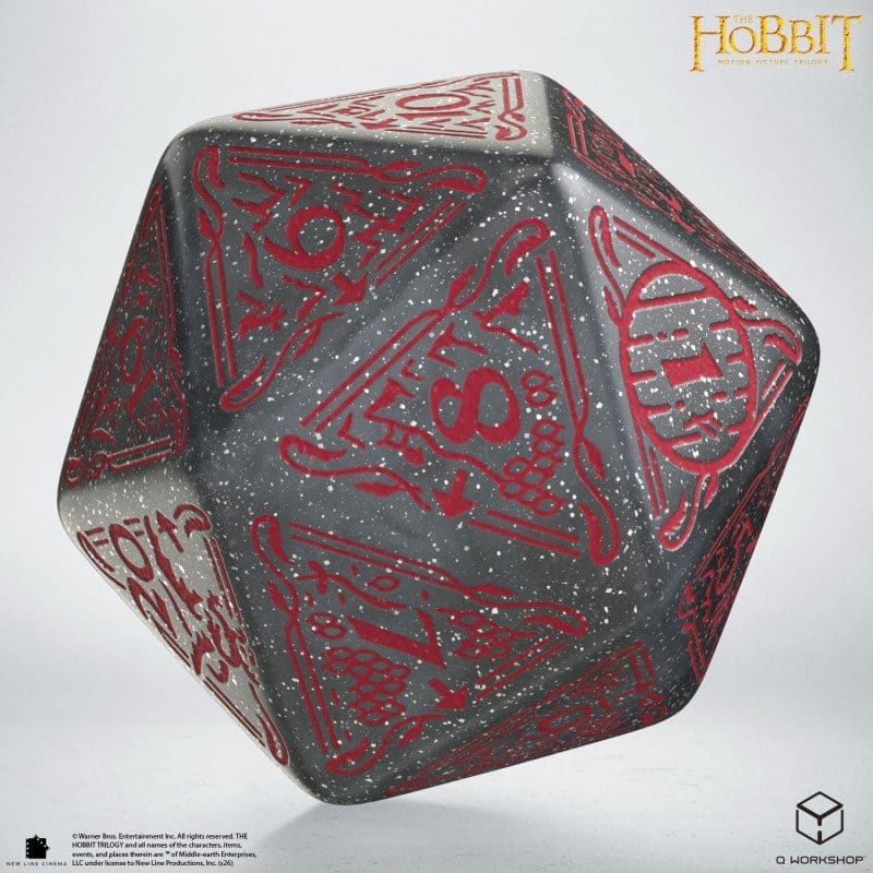 Le Hobbit Spindown jumbo dé Lunaris TCG D20
