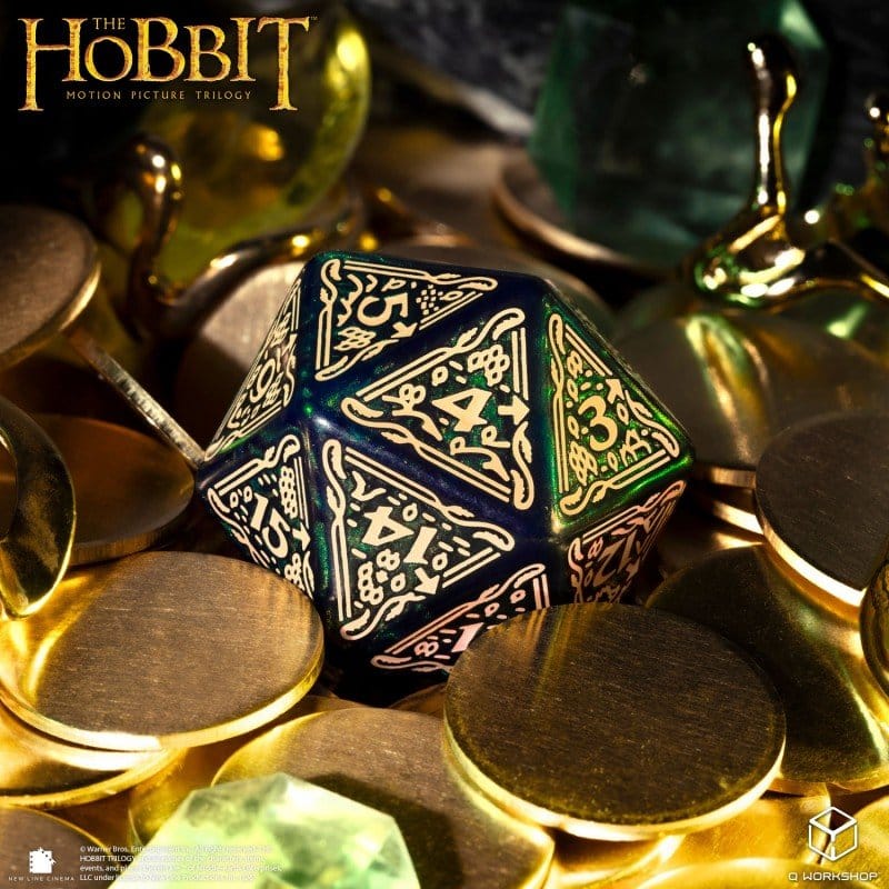 Le Hobbit Spindown jumbo dé Tideborn TCG D20