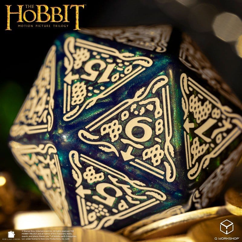 Le Hobbit Spindown jumbo dé Tideborn TCG D20