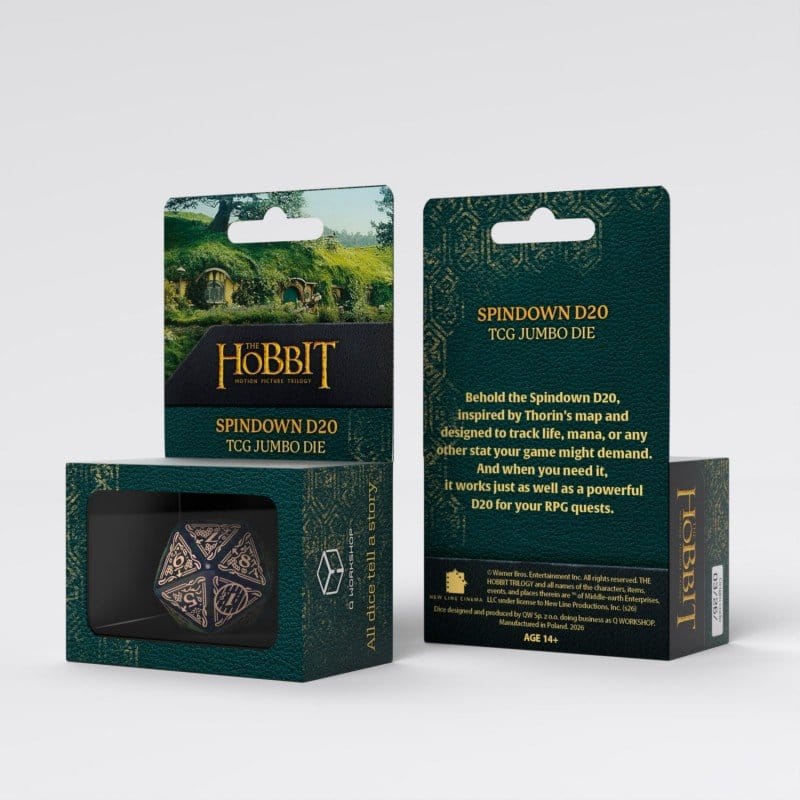 Le Hobbit Spindown jumbo dé Tideborn TCG D20