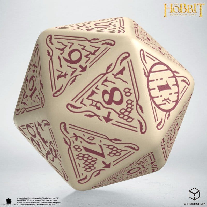 Le Hobbit Spindown jumbo dé Terra TCG D20