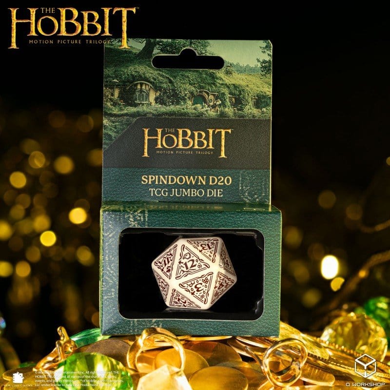 Le Hobbit Spindown jumbo dé Terra TCG D20