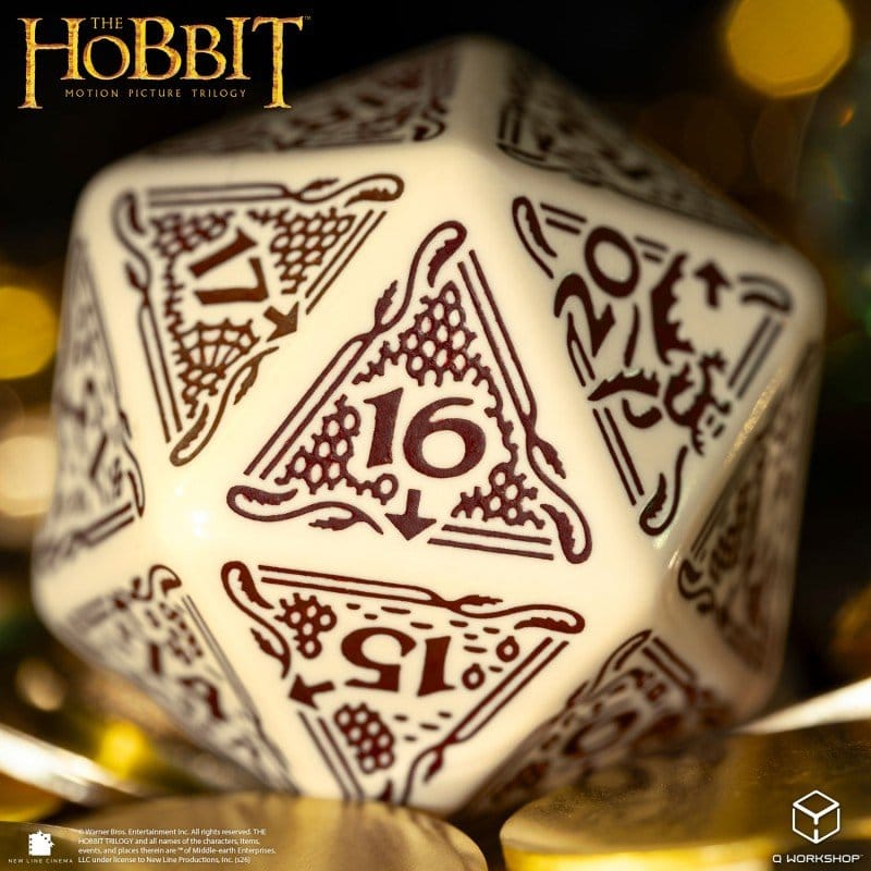 Le Hobbit Spindown jumbo dé Terra TCG D20