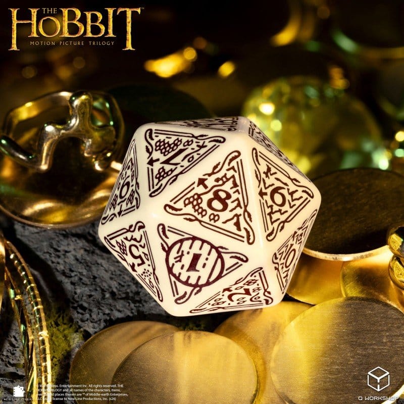 Le Hobbit Spindown jumbo dé Terra TCG D20