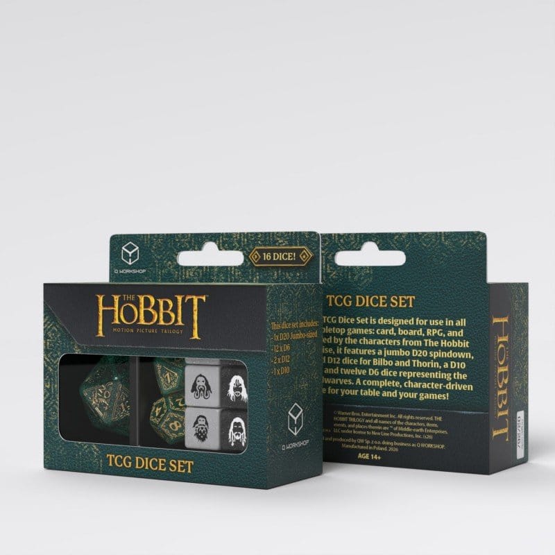 Le Hobbit TCG set de 16 dés Verdant Grove