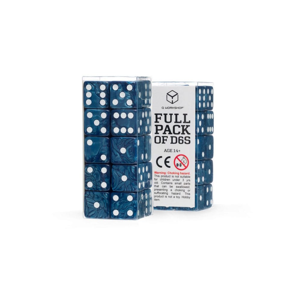 Q Workshop pack dés Full Pack D6 Cobalt(20)