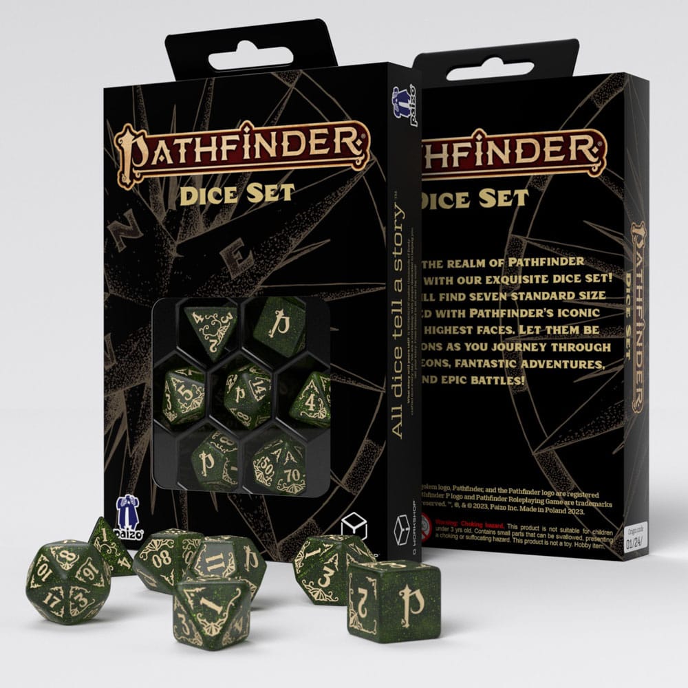 Pathfinder pack dés Strange Arcadia (7)