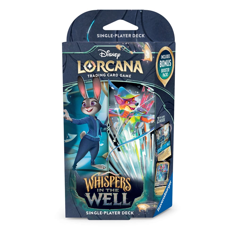 Disney Lorcana TCG présentoir decks de démarrage Whispers in the Well (8) *ANGLAIS*