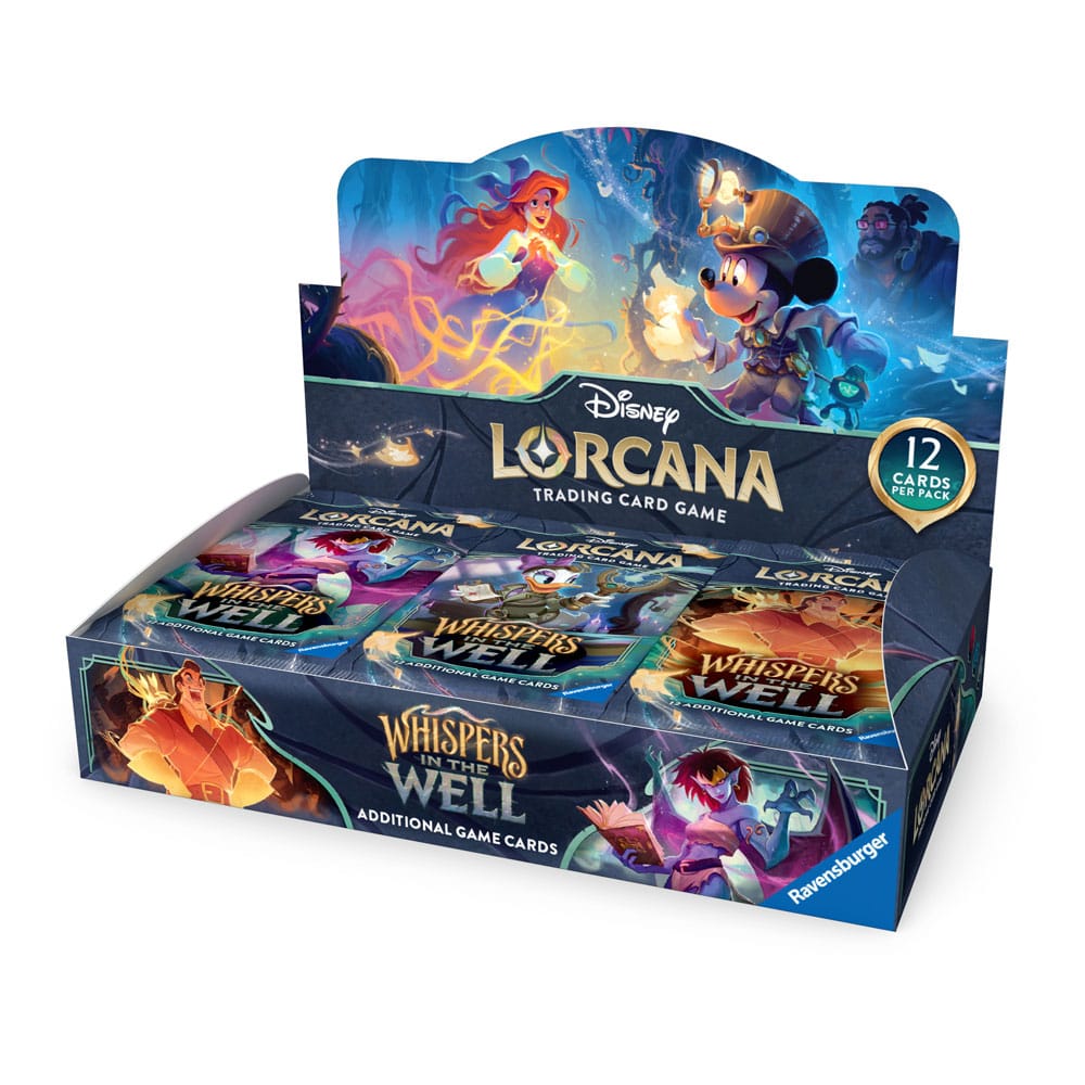 Disney Lorcana TCG présentoir boosters Whispers in the Well (24) *ANGLAIS*