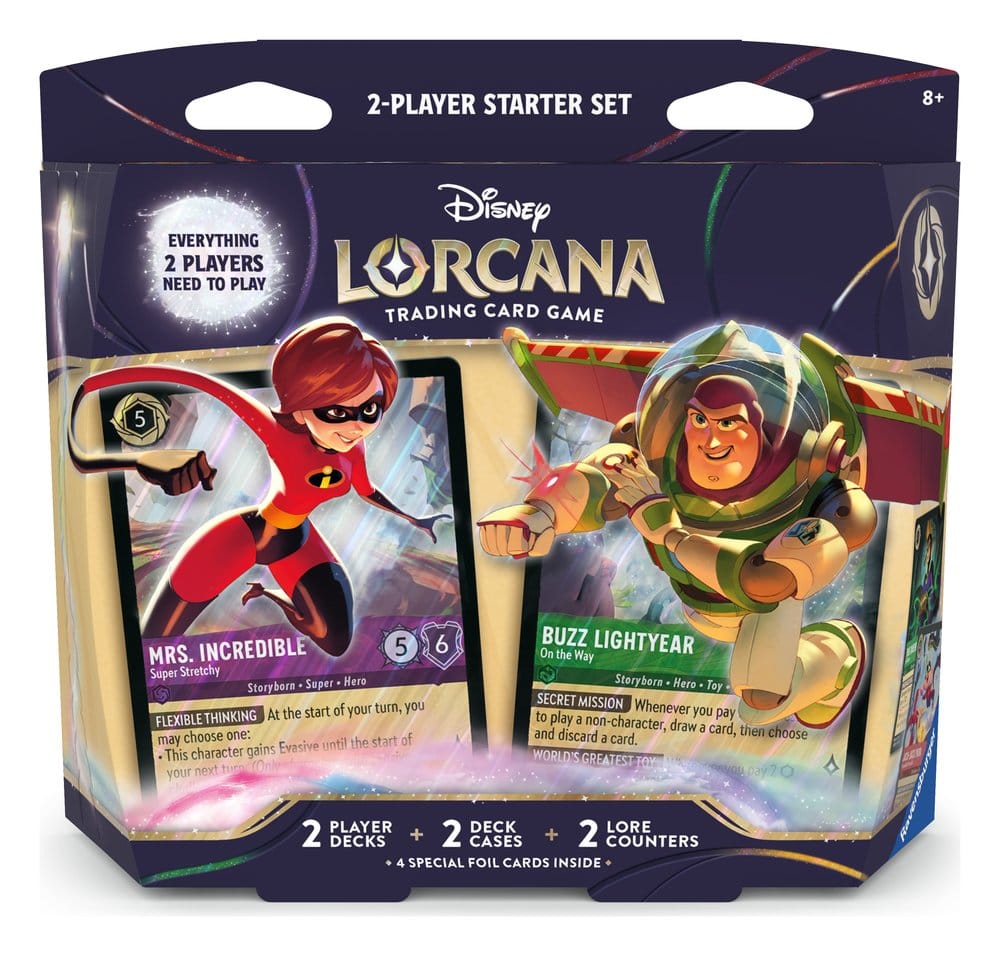 Disney Lorcana TCG coffret de démarrage 2 joueurs *ANGLAIS*