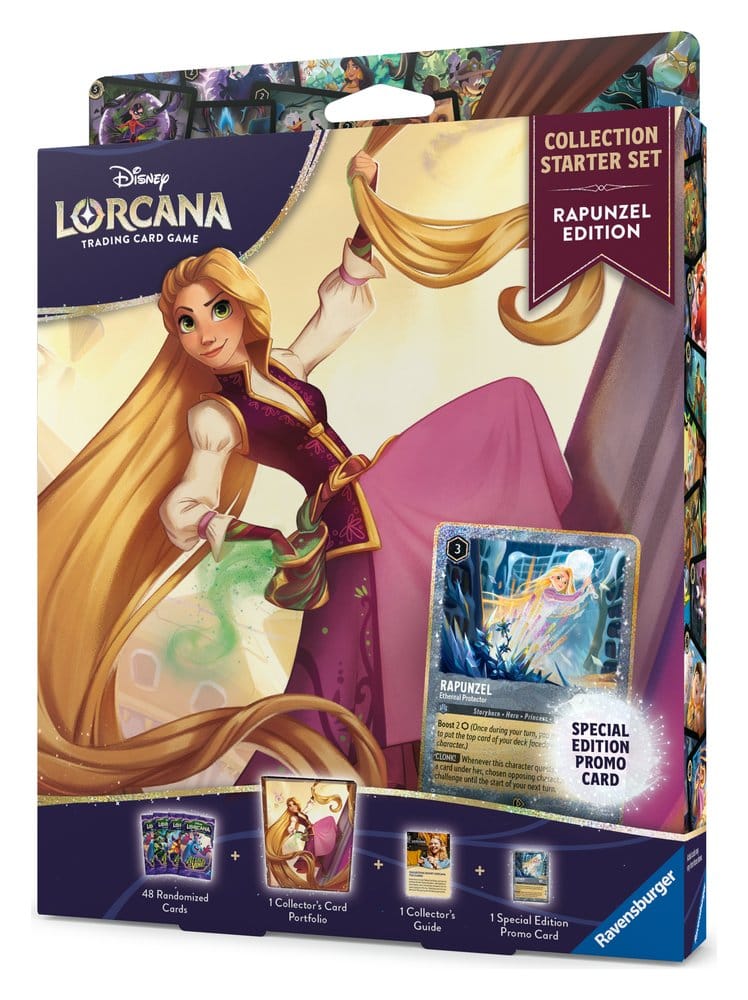Disney Lorcana TCG Kit de Démarrage pour Collectionneur Édition Raiponce *ANGLAIS*