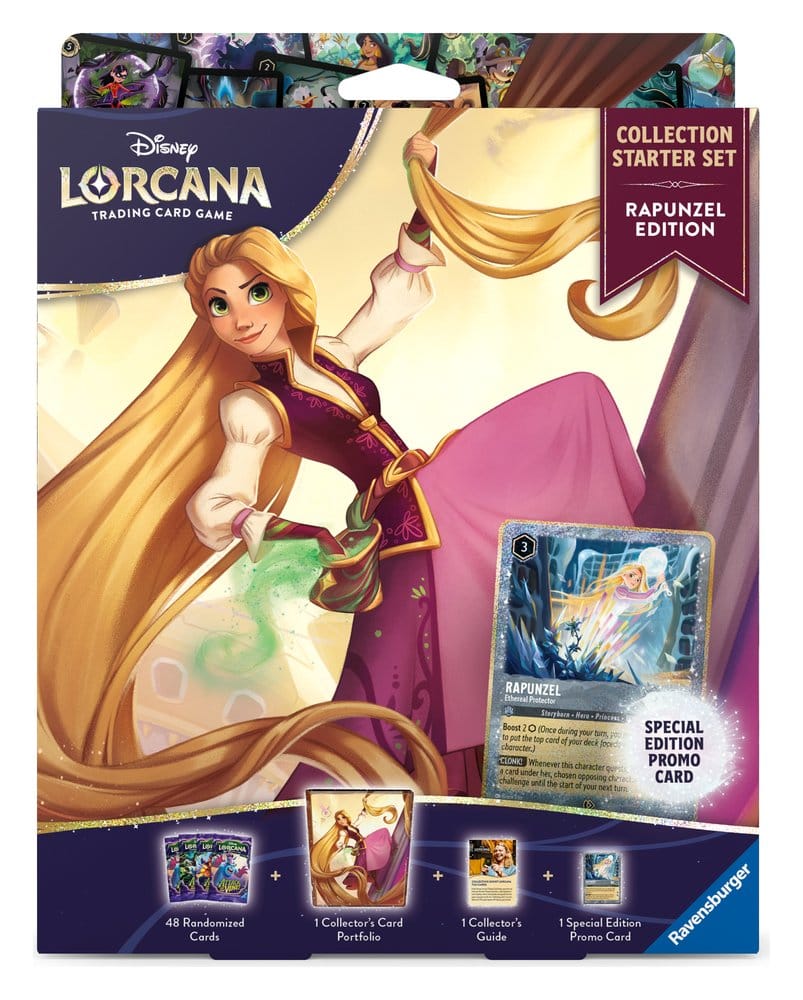 Disney Lorcana TCG Kit de Démarrage pour Collectionneur Édition Raiponce *ANGLAIS*