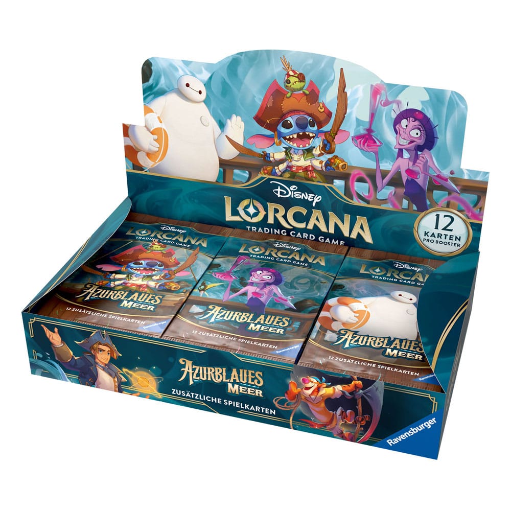 Disney Lorcana TCG présentoir boosters Azurblaues Meer (24) *ALLEMAND*