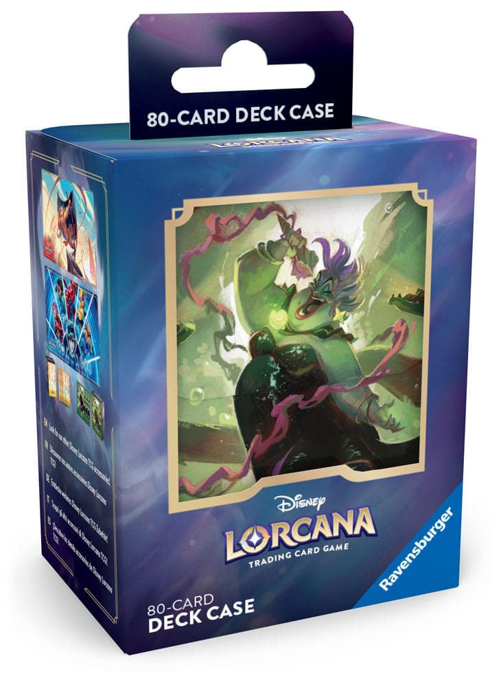 Disney Lorcana JCC : L'île d’Archazia - Boîte de deck de 80 cartes Ursula