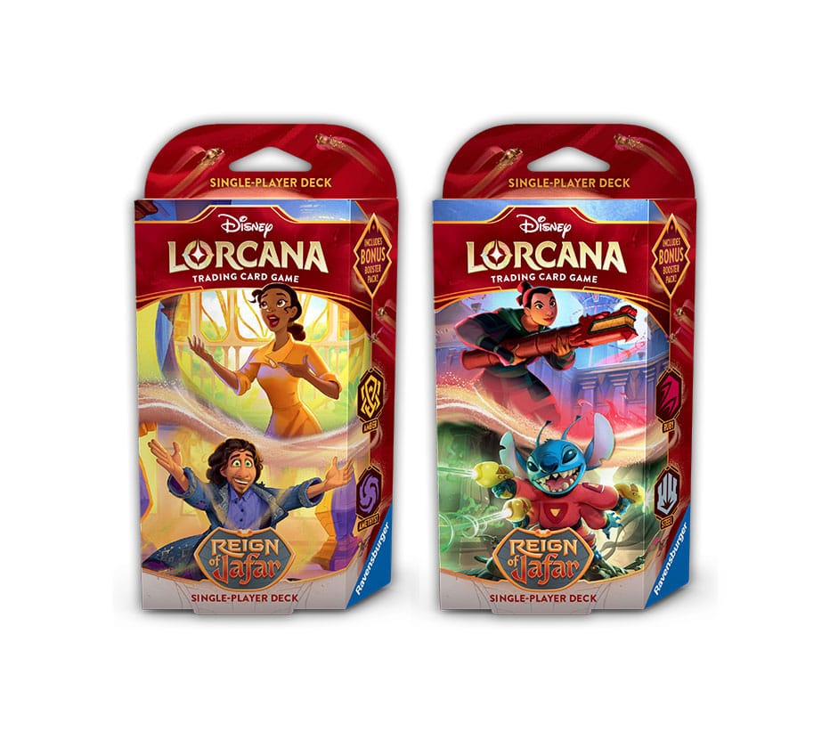 Disney Lorcana TCG présentoir decks de démarrage Reign of Jafar (8) *ANGLAIS*