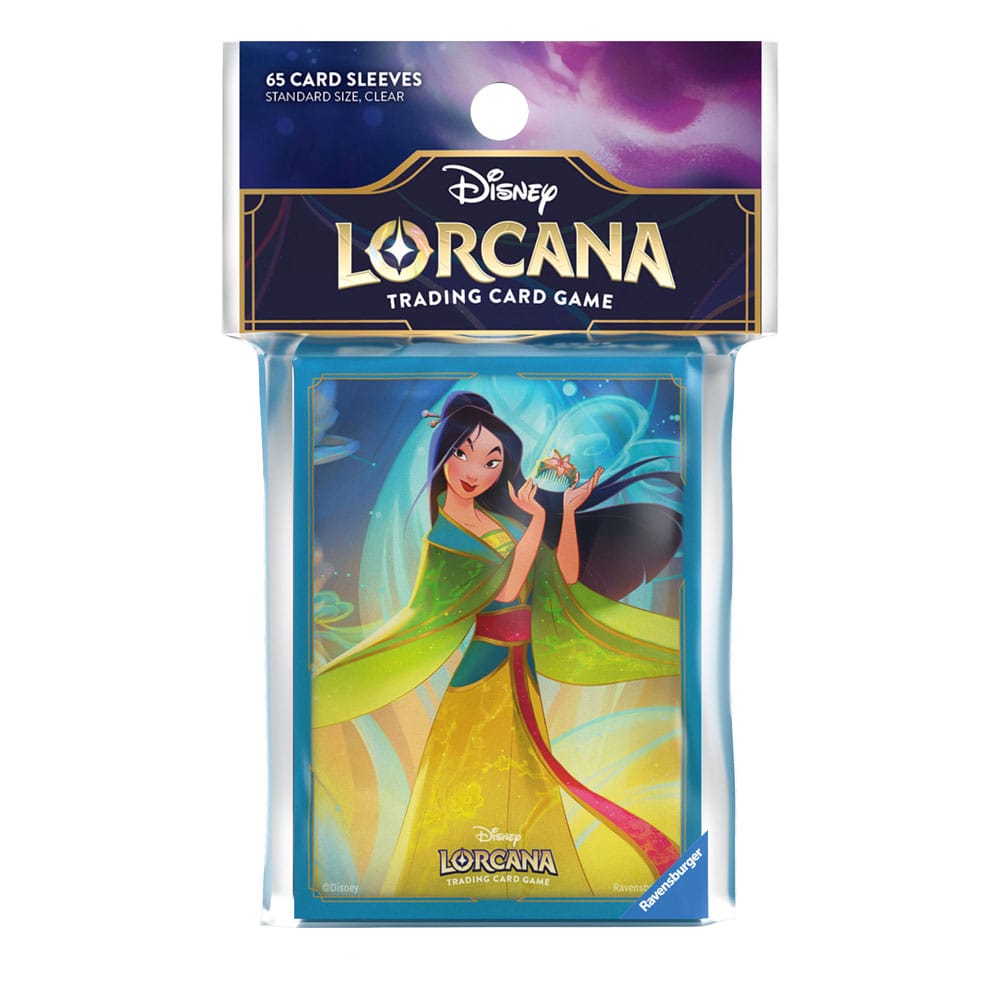 Disney Lorcana JCC - Pack de 65 Protèges-cartes Mulan