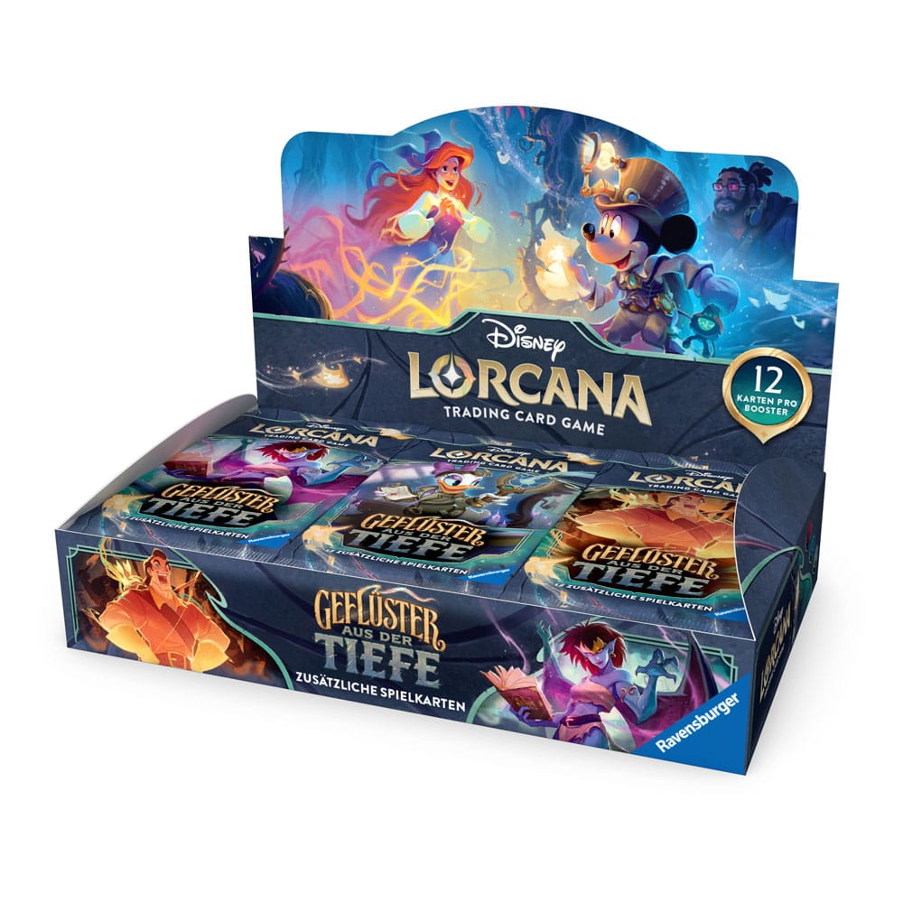 Disney Lorcana TCG présentoir boosters Geflüster aus der Tiefe (24) *ALLEMAND*