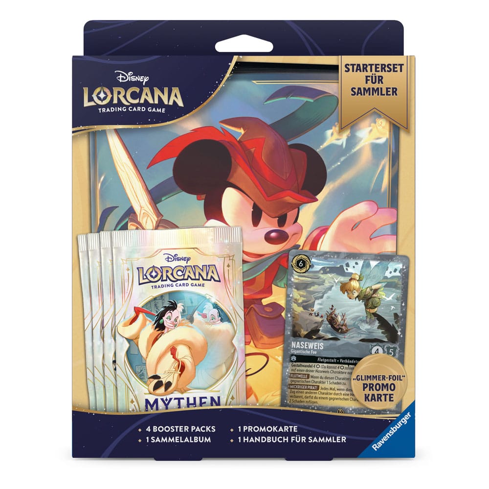 Disney Lorcana TCG Mythen démarrez votre collection *ALLEMAND*
