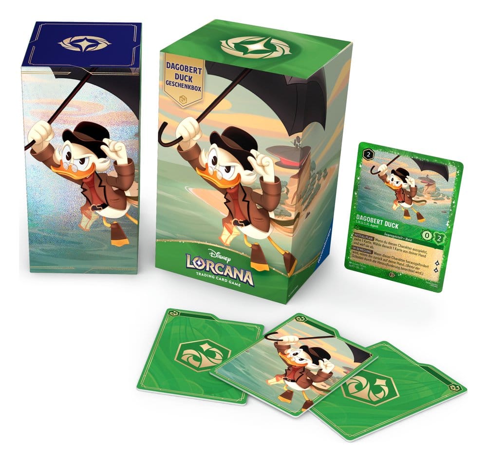 Disney Lorcana TCG Coffret Cadeau Dagobert Duck *ALLEMAND*