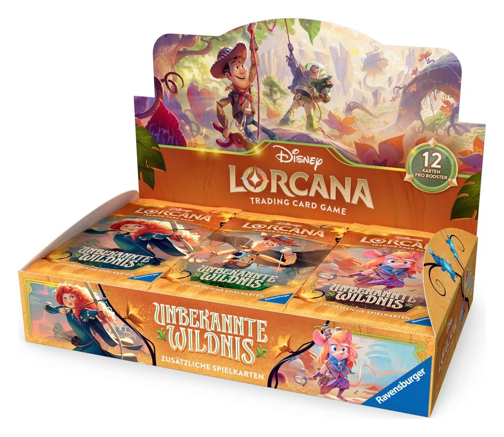 Disney Lorcana TCG présentoir boosters Unbekannte Wildnis (24) *ALLEMAND*