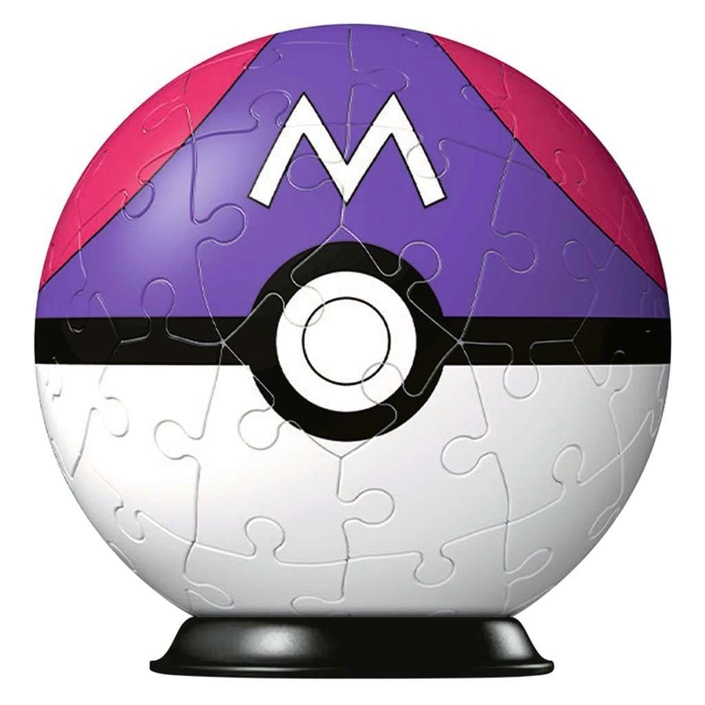 Pokémon puzzle 3D Pokéballs: Master Ball (55 pièces)