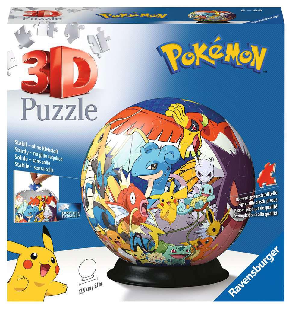Pokémon puzzle 3D Ball (73 pièces)