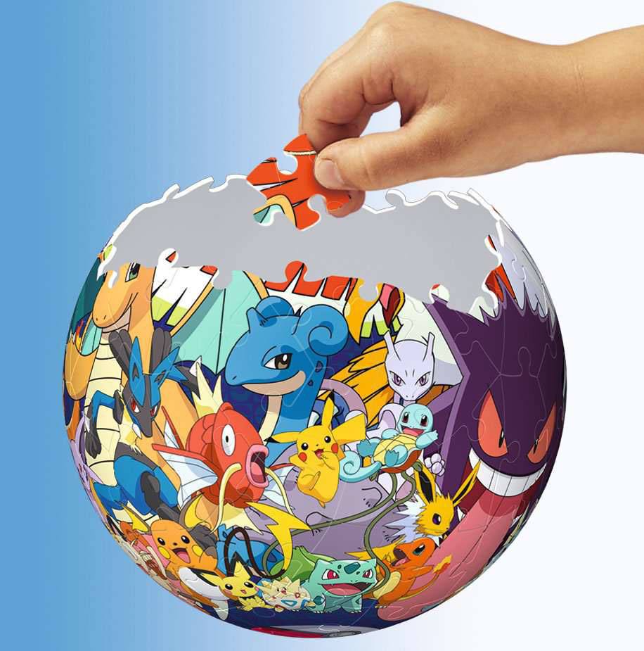 Pokémon puzzle 3D Ball (73 pièces)
