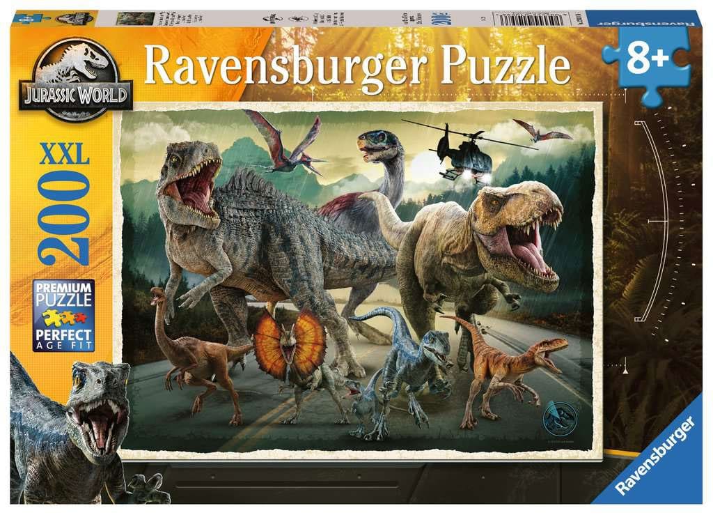 Jurassic World puzzle pour enfants XXL L'univers de Jurassic World (200 pièces)