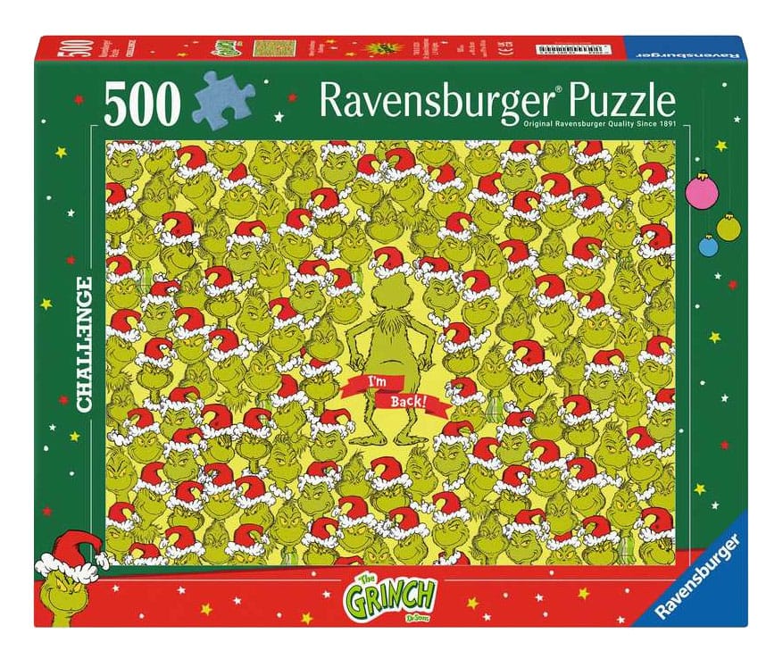 Le Grinch puzzle Challenge Merry Grinchmas (500 pièces)