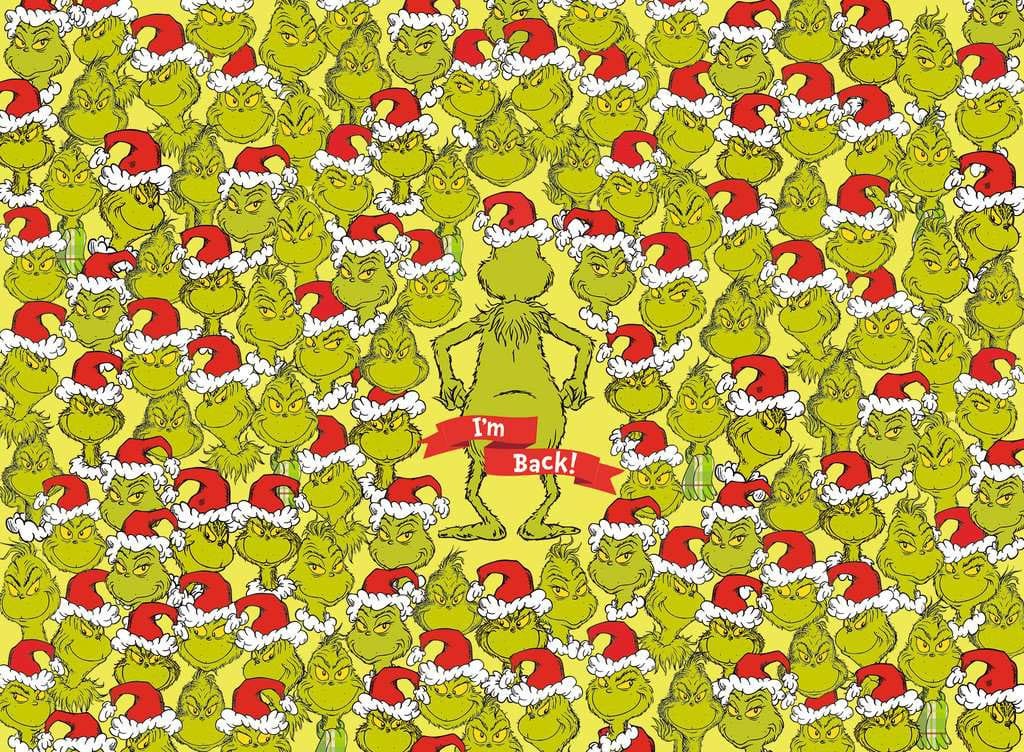 Le Grinch puzzle Challenge Merry Grinchmas (500 pièces)