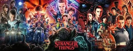 Stranger Things puzzle See You On The Other Side (Panorama) (1000 pièces)