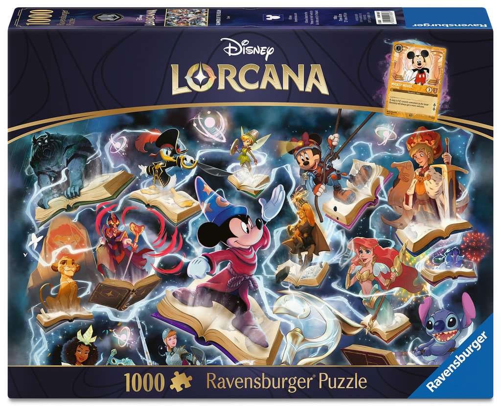Disney Lorcana puzzle Glimmers of the Realm: Steel (1000 pièces)